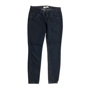 Habitual Womens Size 27 Ladies Dark Wash Low Rise Stretch Denim Skinny Jeans